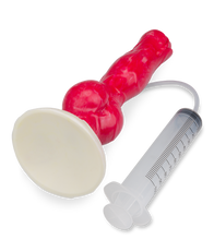 Load image into Gallery viewer, Rexxie suction-cup ejaculating dog dildo