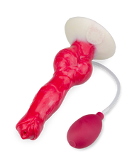 Load image into Gallery viewer, Rexxie suction-cup ejaculating dog dildo
