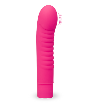 Ribbed bullet vibrator 5.00 inches