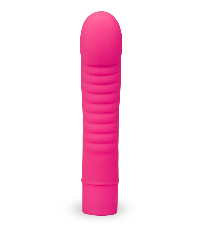 Ribbed bullet vibrator 5.00 inches