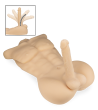 Load image into Gallery viewer, Rick muscular male torso with penis and anus