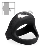 Righteous vibrating cock and ball ring