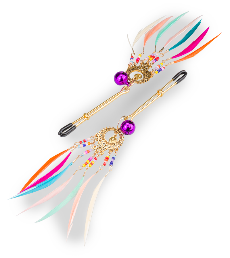 Rio nipple clamps with bells