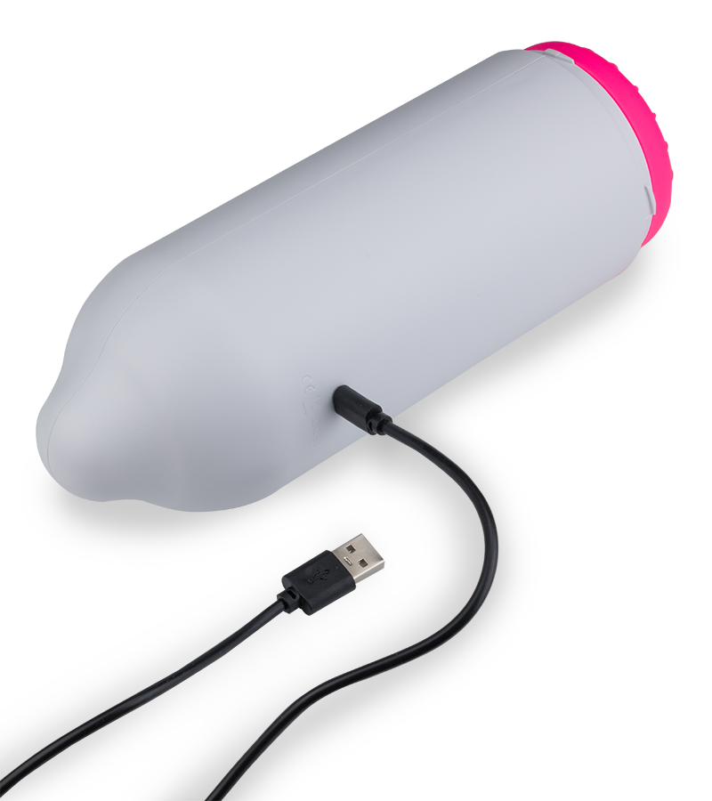 Rocket vibrating airbag masturbator