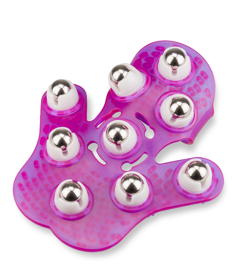 Roller Beads massage glove