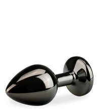 Load image into Gallery viewer, Rosebud gunmetal butt plug size M 88g - 6 colours