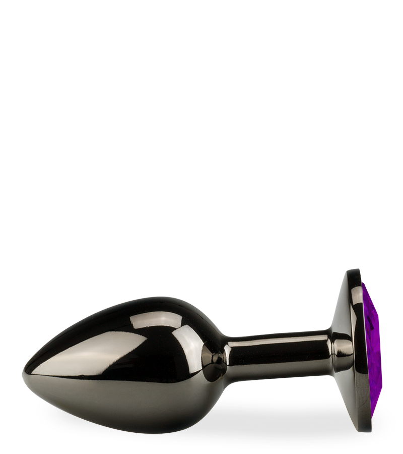 Rosebud gunmetal butt plug size S 50g