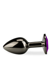 Load image into Gallery viewer, Rosebud gunmetal butt plug size S 50g