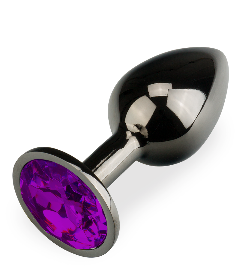 Rosebud gunmetal butt plug size S 50g