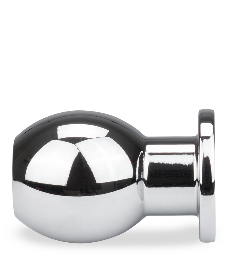 Rosebud hollow anal plug