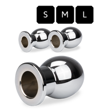 Load image into Gallery viewer, Rosebud hollow anal plug