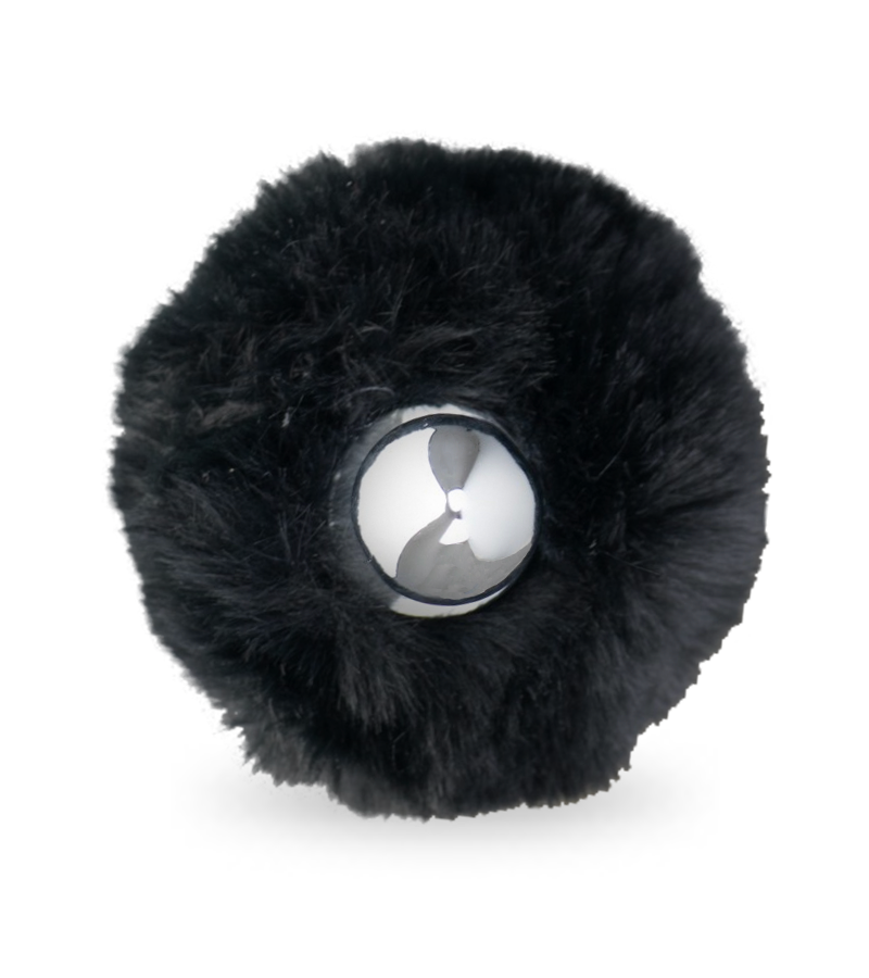 Rosebud rabbit tail anal plug