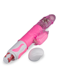 Load image into Gallery viewer, Rotating and thrusting rabbit vibrator 12 speeds