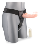 Rotating strap on dildo