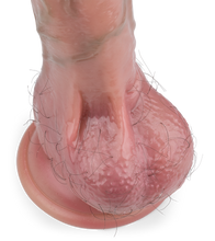 Load image into Gallery viewer, Ruben hairy suction-cup dildo 6.25 inches