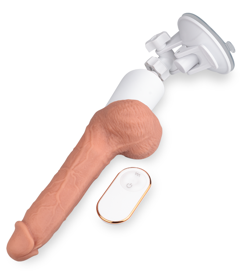 Russell automatic silicone dildo with remote control