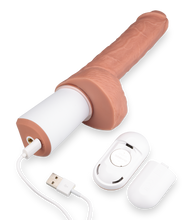Load image into Gallery viewer, Russell automatic silicone dildo with remote control