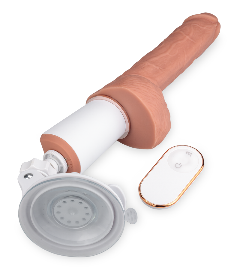 Russell automatic silicone dildo with remote control