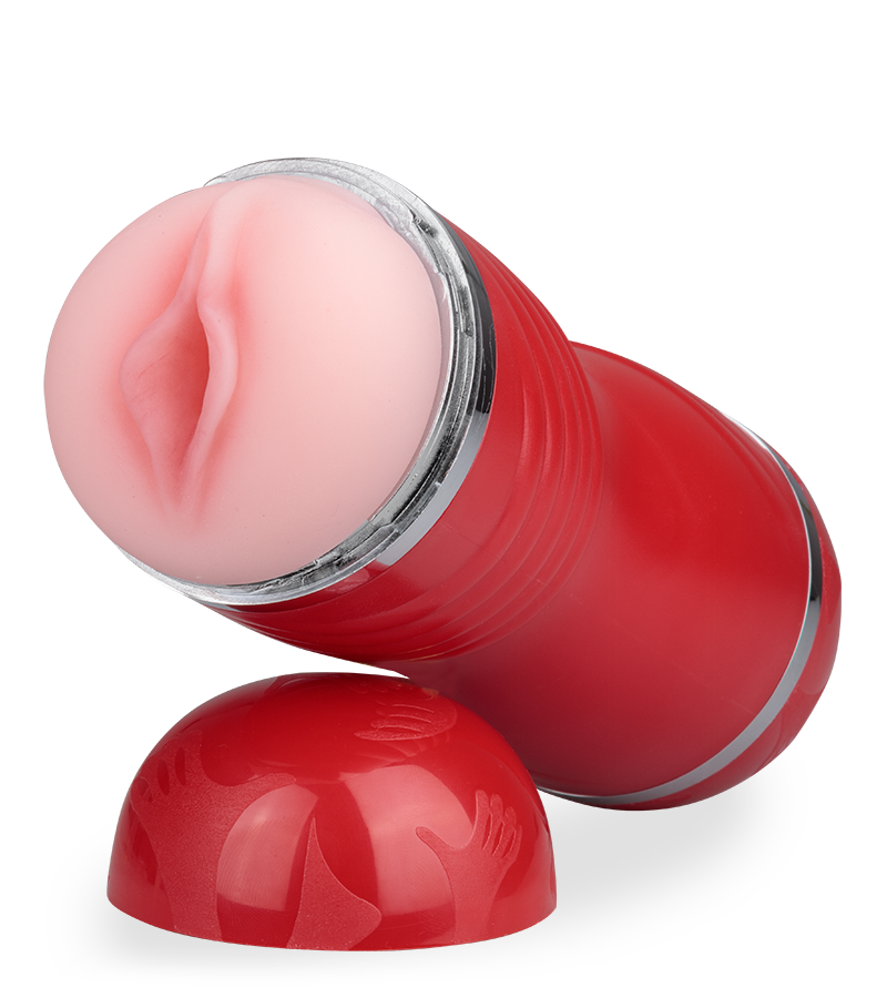 Salome double-entry mouth and vagina masturbator