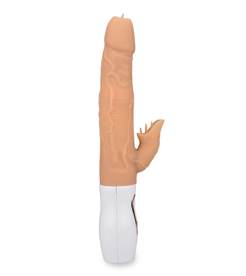 Satisfaction heated rabbit vibrator 7 modes