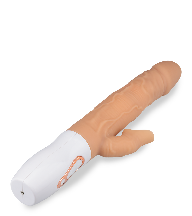 Satisfaction heated rabbit vibrator 7 modes