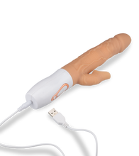 Load image into Gallery viewer, Satisfaction heated rabbit vibrator 7 modes