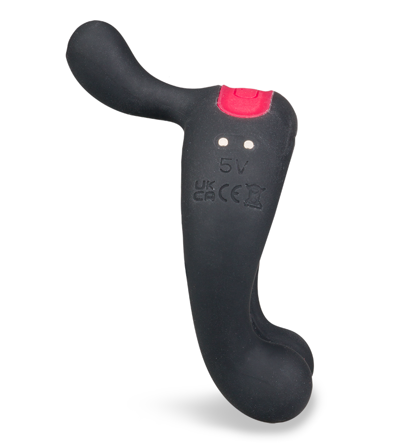 Saturn vibrating clit-stimulating cock ring