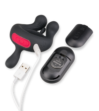 Load image into Gallery viewer, Saturn vibrating clit-stimulating cock ring