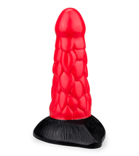 Load image into Gallery viewer, Scaly dragon suction-cup dildo 7.25 inches