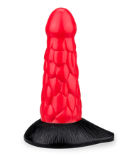 Load image into Gallery viewer, Scaly dragon suction-cup dildo 7.25 inches