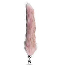 Load image into Gallery viewer, Set of 2 rosebud fox-tail anal plugs