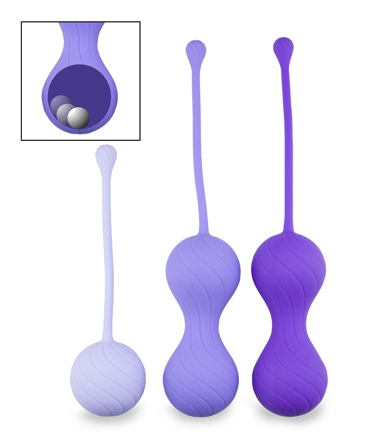 Set of 3 Alice Ben Wa balls
