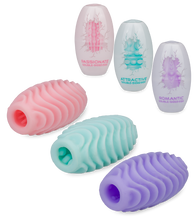 Load image into Gallery viewer, Set of 3 egg masturbators Size S