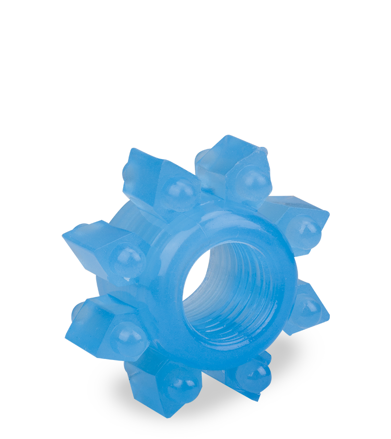 Set of 4 Lumino glow-in-the-dark cock rings