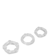 Load image into Gallery viewer, Set of three silicone cock rings