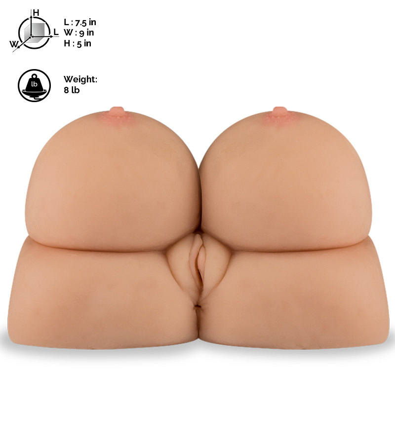 Sexy Angel realistic mouth vagina and anus masturbator