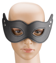 Load image into Gallery viewer, Sexy faux leather domino mask