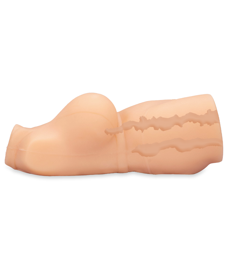 Sexy lingerie butt and vagina masturbator