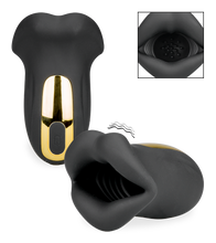 Load image into Gallery viewer, Sexy Mouth vibrating penis tip masturbator