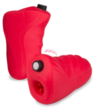 Load image into Gallery viewer, Shark vibrating masturbator