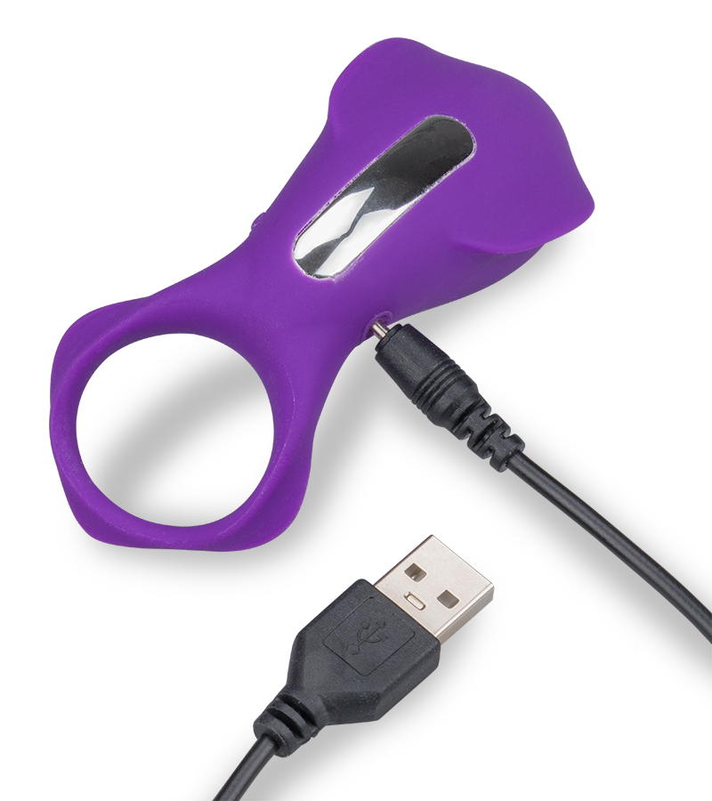 Shelly vibrating cock ring