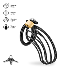 Load image into Gallery viewer, Sheriff penis cage