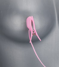 Load image into Gallery viewer, Signal vibrating electrosex nipple clamps and vibrating love egg