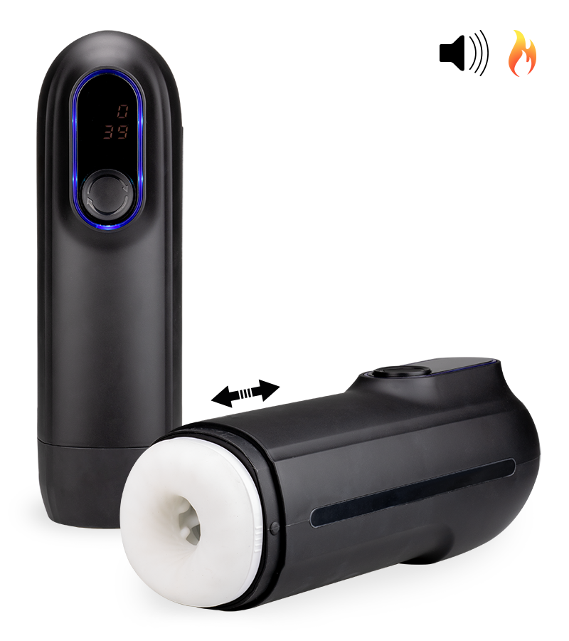 Silent Pro heated thrusting masturbator