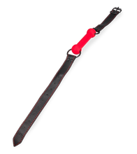 Load image into Gallery viewer, Silicone and faux leather bit gag