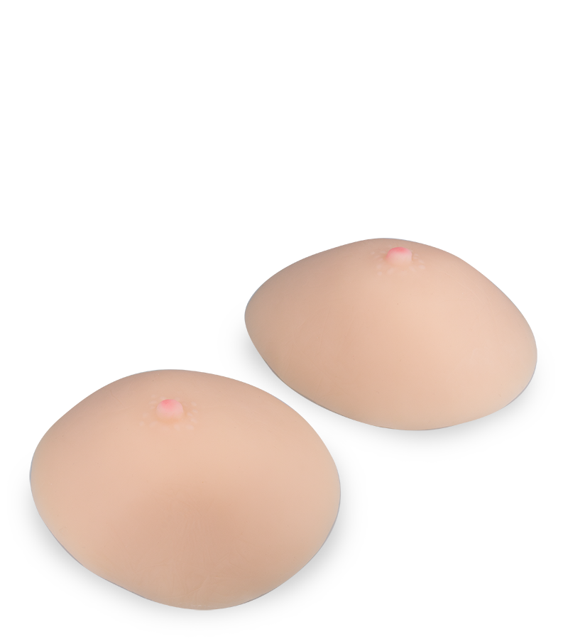 Silicone B-cup breasts