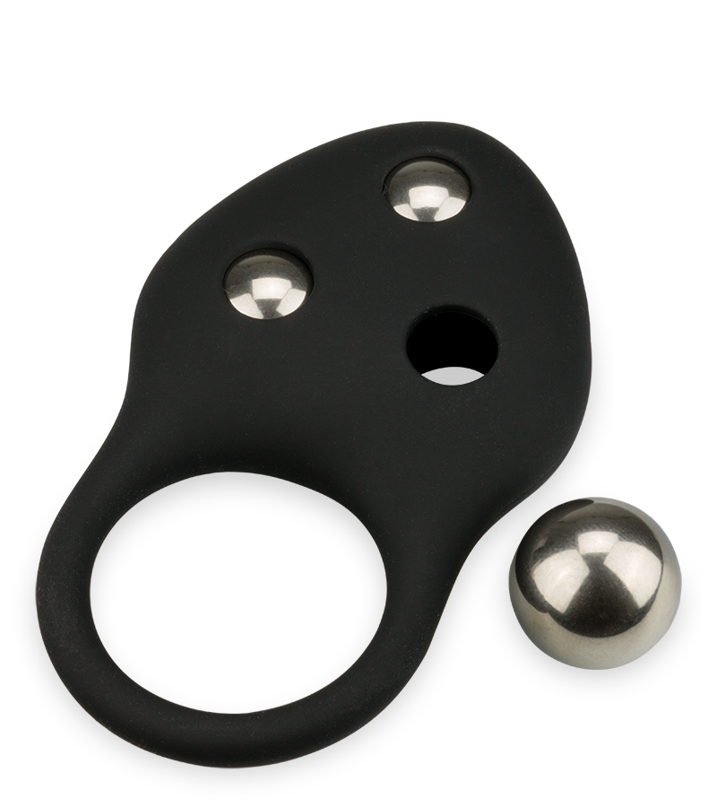 Silicone ballstretcher with 115 g metal weights