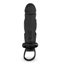 Load image into Gallery viewer, Silicone rabbit vibrator penis sleeve