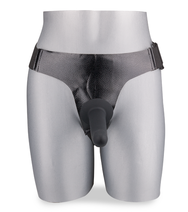 Silicone strap-on dildo 5.50 inches