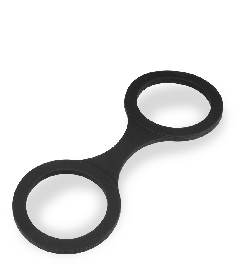 Silky silicone handcuffs